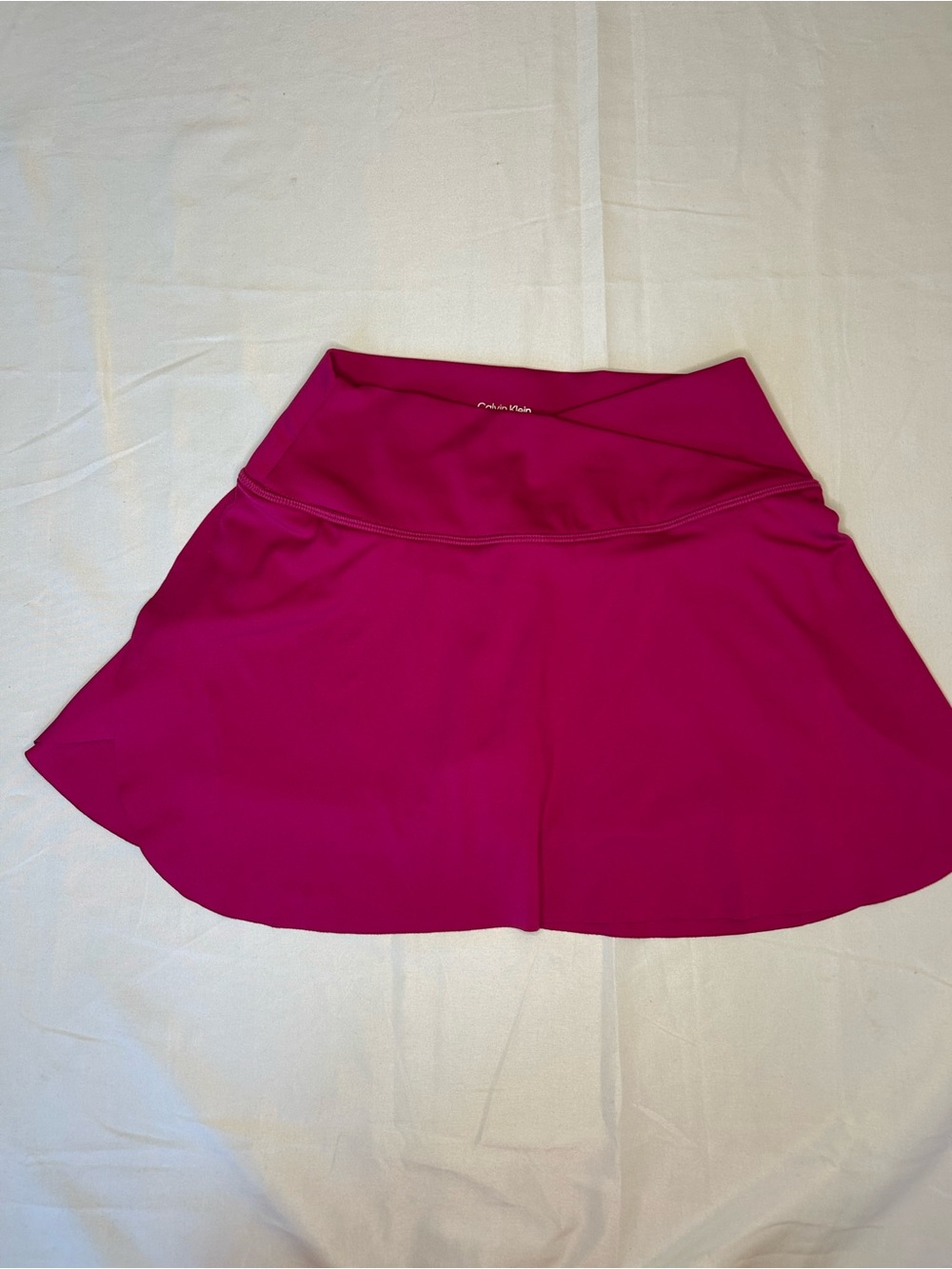 Calvin Klein Magenta Circle Skirt